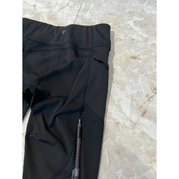 Athleta Mesh Contender Capri Tights Powerlift, Black Size S Women - Picture 7 of 9